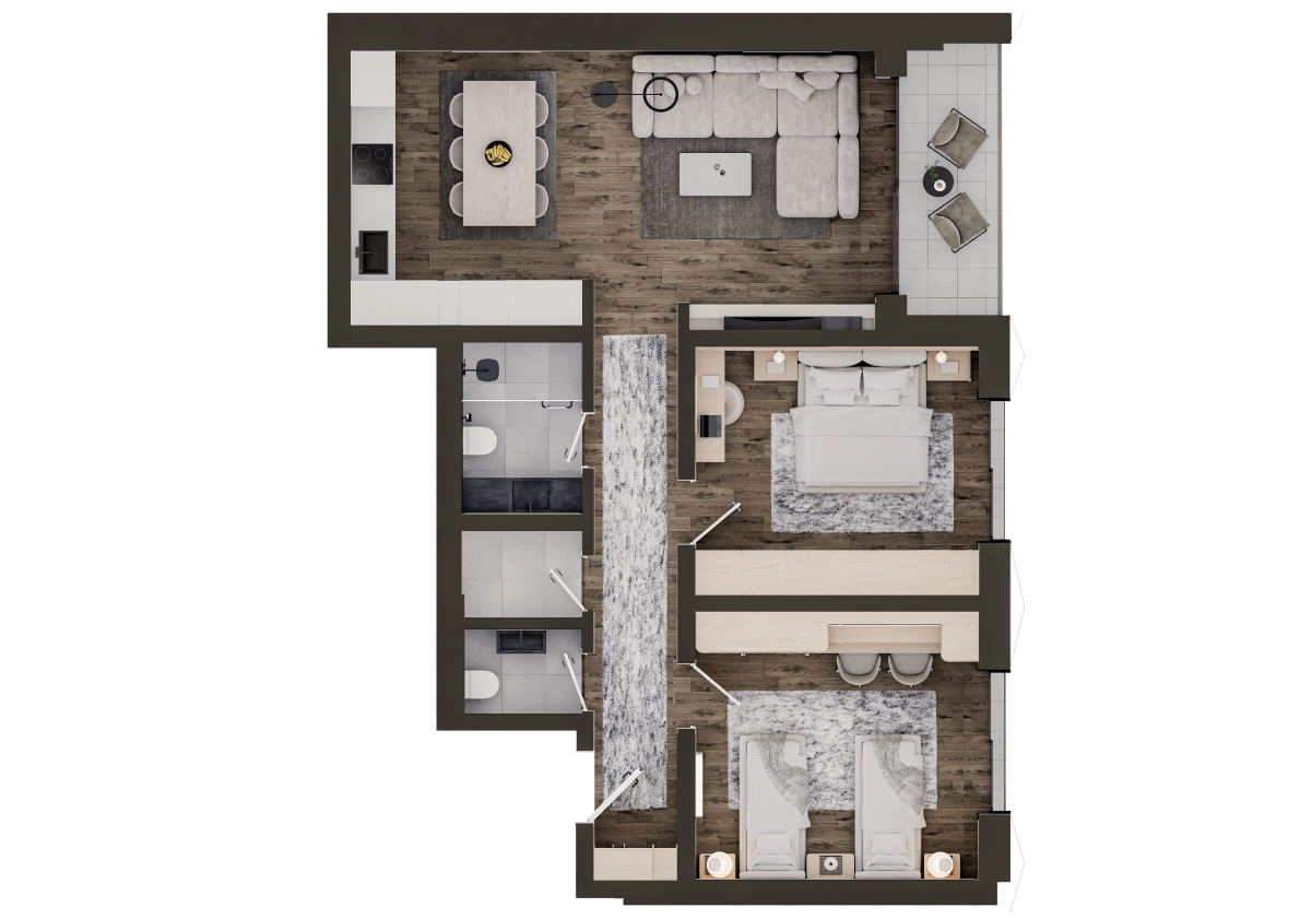 Glowing Star B01 Planimetry