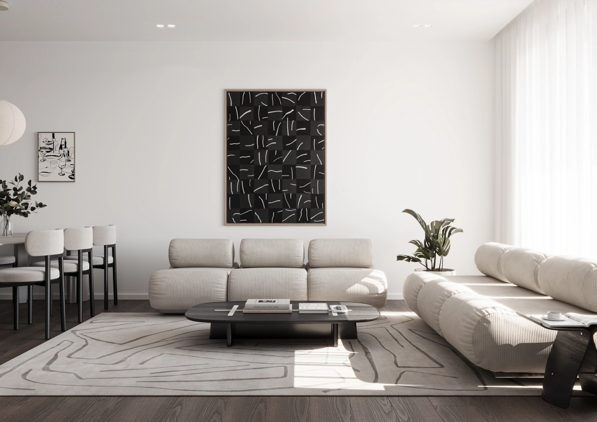 Glowing Star Living Room