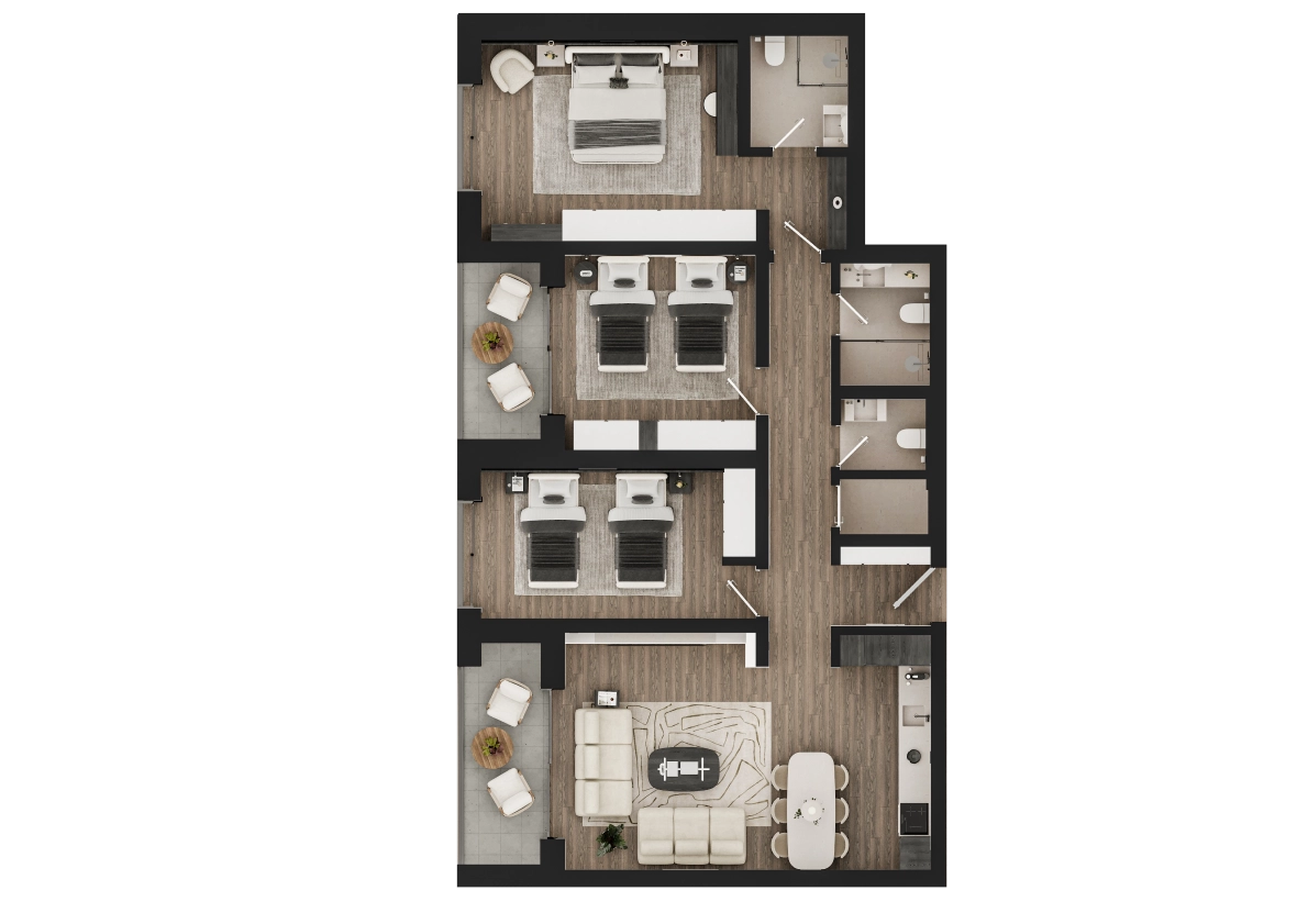 Glowing Star B05 Planimetry