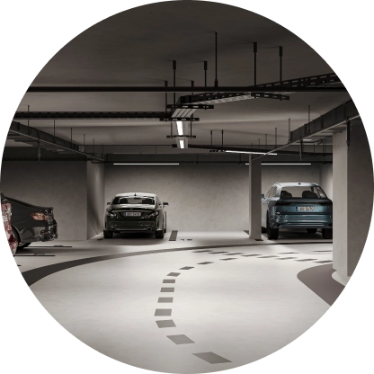 Glowing Star Parking Lot