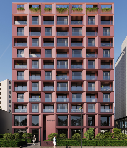 Glowing Star building