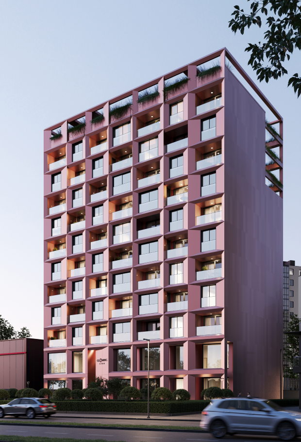 Glowing Star Building