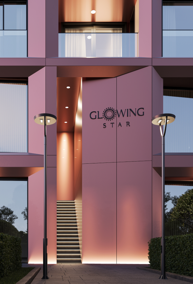 Glowing Star Building