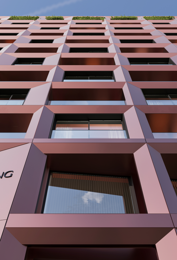 Glowing Star Building