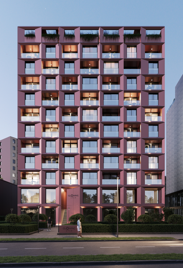 Glowing Star Building