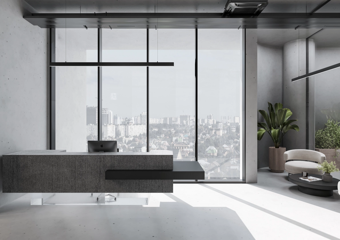 Glowing Tower Floor 1 with a cool office and a great view from outside