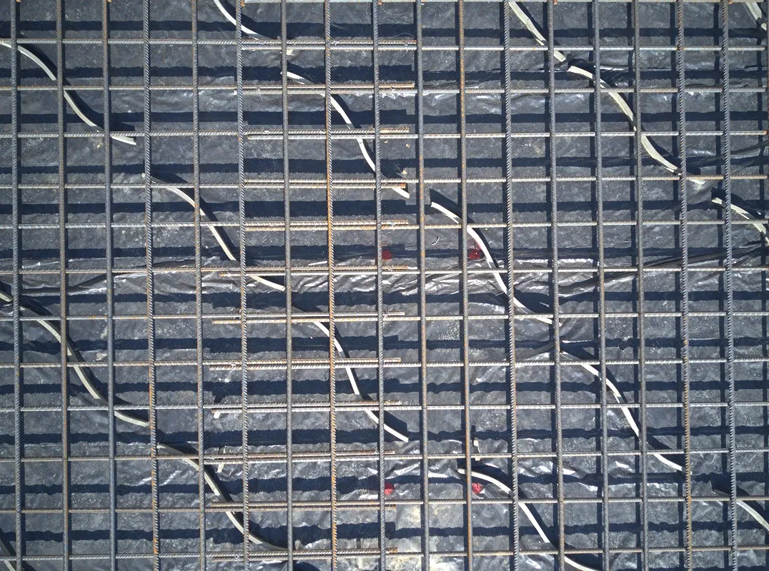 Lower Reinforcement Zone of the Foundation Slab Completed – Glowing Star, Kalabria – Prishtina, KOSOVË