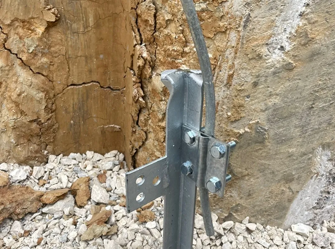 Earthing System Installation – Galvanized Steel Rods Placed at Glowing Star, Kalabria – Prishtina