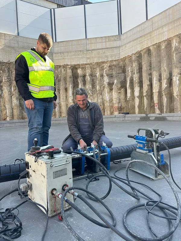 Foundation Drainage System Completed at Glowing Star – Kalabria, Prishtina