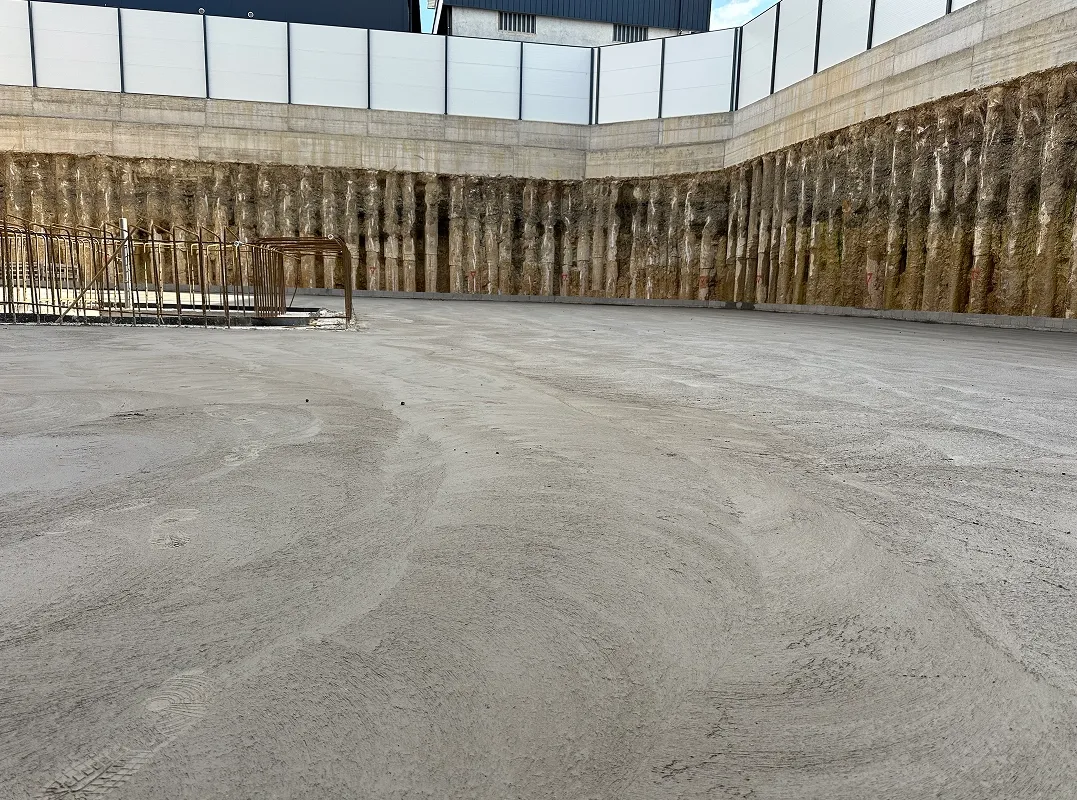 Foundation Preparation Continues – Lean Concrete Layer Completed at Glowing Star, Kalabria – Prishtina