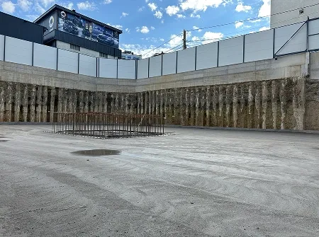 Foundation Preparation Continues – Lean Concrete Layer Completed at Glowing Star, Kalabria – Prishtina, KOSOVA