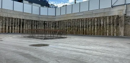 Foundation Preparation Continues – Lean Concrete Layer Completed at Glowing Star, Kalabria – Prishtina, KOSOVA