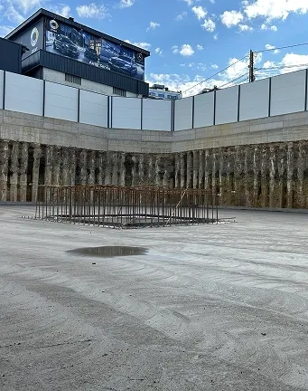 Foundation Preparation Continues – Lean Concrete Layer Completed at Glowing Star, Kalabria – Prishtina