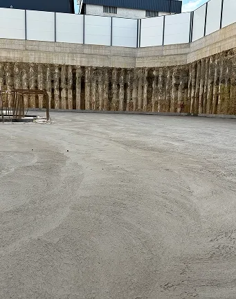 Foundation Preparation Continues – Lean Concrete Layer Completed at Glowing Star, Kalabria – Prishtina