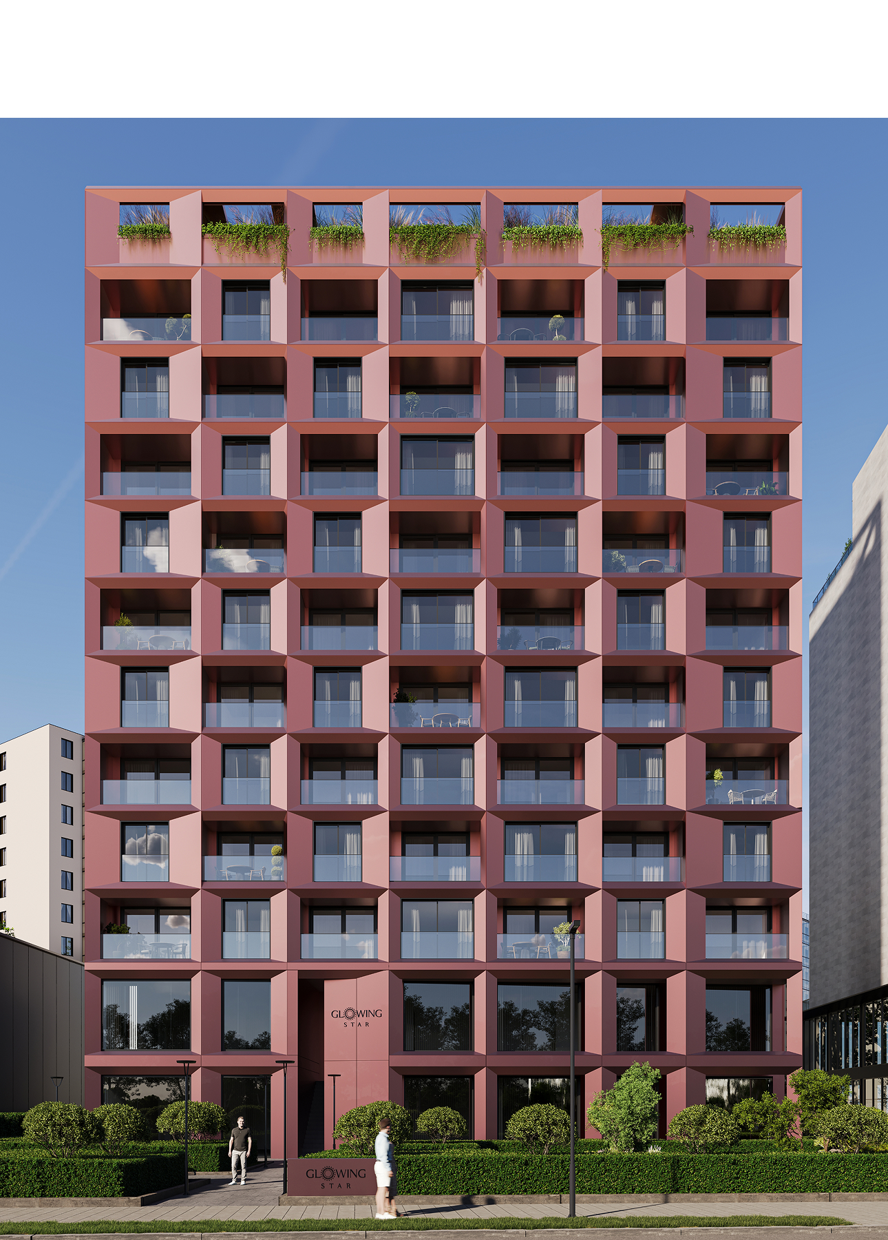 Glowing Star Building