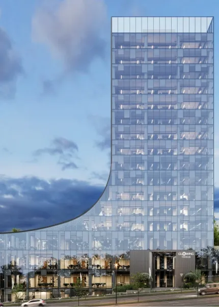 Glowing Tower Prishtina