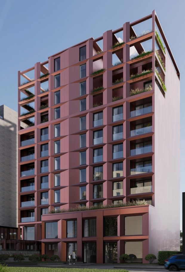 Glowing Star Building